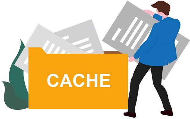 X&oacute;a bộ nhớ đệm Cache